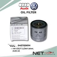 VOLKSWAGEN OIL FILTER 04E 115 561H VW GOLF 1.4 MK7 2014Y AUDI A3