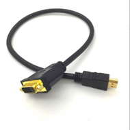 Others - 【2條裝】24+5 HDMI公TO DVI母 連接顯卡5轉接線 HDMI轉dvi轉換線（1.5米）