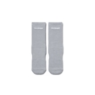 No Nozzle Quiz Post-Research Essential Basic Style Transparent Gray Lucid Grey Mid-Length Casual Soc
