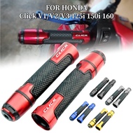 Suitable for Honda Click V1/V2/V3 V4 125i 150i CLICK 160 Motorcycle CNC Handle Rubber Handlebar Cove