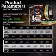 Smooth Strong Braided Fishing Line 12 Strands