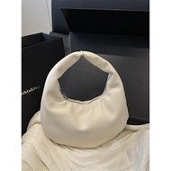 High Quality Japanese Korean Trendy Simple Aeta Crescent Bag Light Luxury Half Moon Bag High-End Han