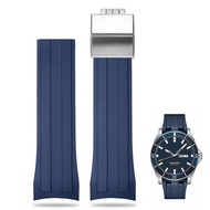 22mm Curved Lug End Watch Strap For Mido Ocean Star M026.430A series Replacement Sport Watch Band wi