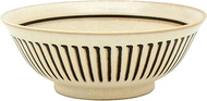 Mino Ware 6830-62 Donburi Noodle Bowl, Approx. 7.9 inches (20 cm), Microwave, Dishwasher Safe, Bande