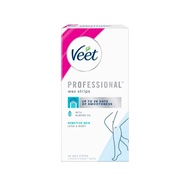 Veet Professional Wax Strip Leg & Body Sensitive Skin 20pcs