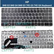 HP Elitebook 840 G3 840 G4 848 G3 745 G3 745 G4 HSTNN-I33C-4 Laptop Replacement KEYBOARD