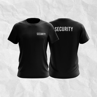Baju Jersi Tshirt Security