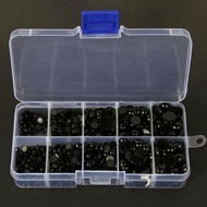 760Pcs/box Plastic Doll Eyes Black Safety Eyes Noses For DIY Teddy Bear Soft Toys Animal Dolls 4MM 5