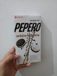 Lotte Pepero Stick Biscuit 32g/Pepero Lotte Stick Almond White Cookies 32g