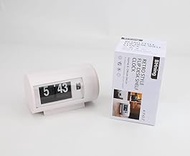 Retro Table Clock Auto Flip Clock 12 Hours AM/PM Format Display Timepiece Desk Clock Flip Page Turni