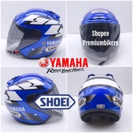 【Malaysia Ready Stock】∋Helmet Shoei Yamaha Factory TYR Murah V8 Siap Visor Siap Shoei Sticket