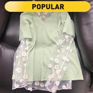 Little Daisy Sun Protection Clothing Women s Summer Long Sleeved T shirt Korean Mesh Bottoming Shirt Inner Lace Chic Elegant Top Ins Fashiongohishop.my20240519175407