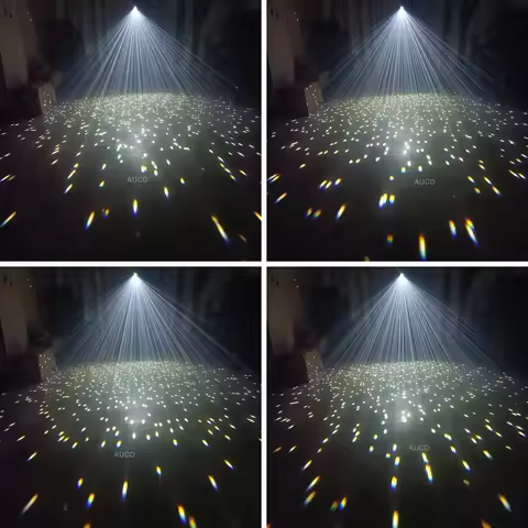 5W Beam Laser White Starry Sky Projectors Lights Discoteca Christmas Pro DJ Party Show Stage Lightin