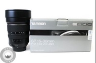 【台南橙市】Tamron SP 15-30mm F2.8 Di VC USD A012 二手鏡頭 NIKON#75777