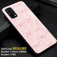 Realme 7 Auto Case Motif [COQUETTE RIBBON] Latest Realme 7 Case Case hp Casing Glossy Softcase 2D Ha