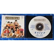 CD Exist Exists - Anugerah pop rock kapak melayu kaset 1st pressing cassette LP piring hitam mamat e