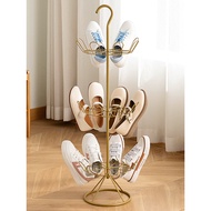 Nordic Golden Steel Shoes Rack Shoes Drying Rack Shoes Rack Clothes Drying Hanger Balcony Drying Rac