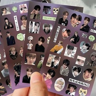 32 Sheets ALD1 Cut Film Stickers He Xinlong Zhou Anxin Kpop High-value Men's Group Handbook Material