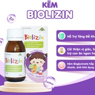 Biolizin Zinc for Babies 50ml - Supports Baby's Immunity, Delicious Food, Supplements Zinc Lysine B6