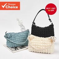 B66-OCT23-D-Bubble Pattern Handbag Underarm-TBB66AD045  B66-OCT23-D-Beg Tangan Kecil Bahu Ketiak Gel