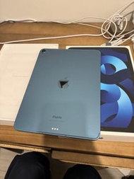 iPad Air 5 256g  m1 插卡版 藍色港行
