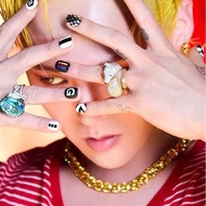 S1031 Nailbox Sum Nail Studio GDragon face down nails, GDragon nails