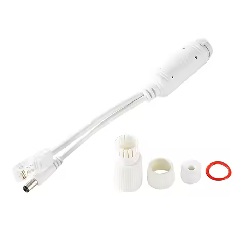 POE Splitter Extender Module – 48V to 12V Power Adapter for IP Camera, 5.5x2.1mm Cable Supply Splitt