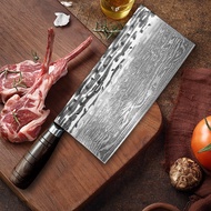 มีดสับดามัสกัส 29.5 ซม. E77 ปังตอดามัสกัส ปังตอหั่น ปังตอสับ มีดสับหมู มีดสับไก่