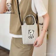 Cartoon Casual Messenger Bag Source Mobile Phone Bag North Bag Bear One Shoulder All-Match Fashion F