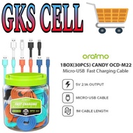 Kabel Data Oraimo OCD-M22 21A Fast Charging Micro USB