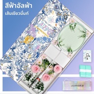 kawasaki | ไม้แบดมินตัน Kawasaki Aurora 7 ลายดอกไม้ คาร์บอนไฟเบอร์เต็มตัว น้ำหนักเบา 5U เหมาะสำหรับผ