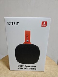 ITFIT IPX7 waterproof Speaker with FM Radio 藍芽喇叭