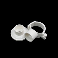 PVC Elevator Pipe Clamp Water Supply Pipe Single-Purpose Adjustable Multi-Purpose PPR Elevator Hoop Disc Base Card Water Pipe Accessories/PVC Water Supply Pipe Hanging Card Holder PPR