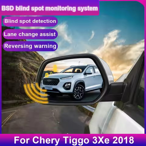 Car Blind Spot Monitoring System BSD BSA BSM Radar Parking Sensor Assist Lane Changing For Chery Tig