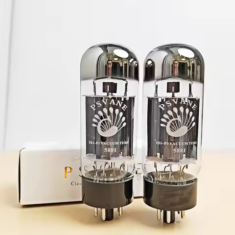 PSVANE 5881 Vacuum Tube Replaces 5881A 350C 6L6G 6L6GA 6L6GB 6L6GC 6P3P HIFI Audio Valve Electronic 