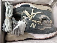 KITH x  New Balance NB 992 Made in USA Blue 藍灰色US10