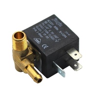 Jiayin JYZ-4P 3mm 2/2 Way AC 120V 230V G1/8' Brass Steam Air Water Coil Solenoid Valve for Philips g