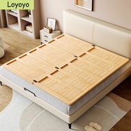 Qianjunshan solid wood lumbar support bed board, foldable and hardening mattress frame, made of E0-g