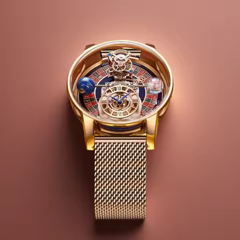 PINDU Design Celestial Series Russian Roulette Quartz Leather Watches Men Astronomical Casino Las Ve