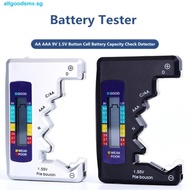 ALLGOODS Battery Capacity Detector Capacitance Diagnostic Tool 9V Voltage Meter Voltmeter Tester Bat