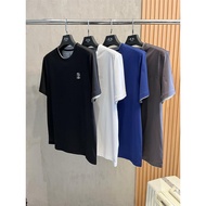 J007 Italy BC Summer New Fashion Business Casual Men's Embroidery logo Round Neck Casual Short Sleev