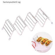 Fcsg Taco Holder Mexican Pizza Roll Shelf Burrito Potato Chips Rack Shells Taco Rack Stainless Steel