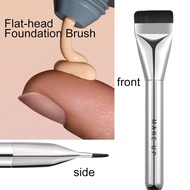 Flat Head Foundation Brush Traceless Concealer Ultra-thin Brush Contouring Mask Brush G5h2