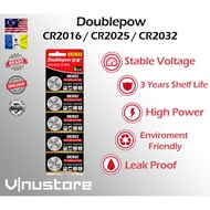 Doublepow CR2032 CR2025 CR2016 Lithium Battery • Jam Tangan • Watch battery