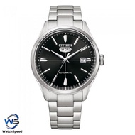 Citizen C7 NH8391-51E NH8391-51 Black Automatic Analog Stainless Steel Men's Dress Watch