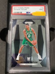 賽綠3-0🔥綠軍一哥NBA Panini Prizm Jayson Tatum  正RC 泰坦 塔圖姆 PSA9 新人球員卡、鑑定卡（第二張）