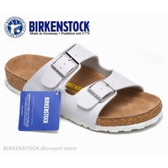 Birkenstock Arizona men/women classic white cork sliders