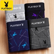 ❀✘∏  Playboy authentic men's underwear made of pure cotton boxer shorts in the antibacterial boxer shorts waist youth printing head