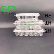 OPS - H3/1H/2H/ -BENXON Plastic Tray [ 100pcs± ] - Bekas Makanan OP H3 - OP 1H- OP 2H