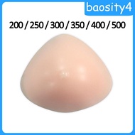 [ Triangle Silicone Breast Form Chest Form Crossdresser Bra Enhancer Mastectomy Postoperative Reusable Washable Fake Breast